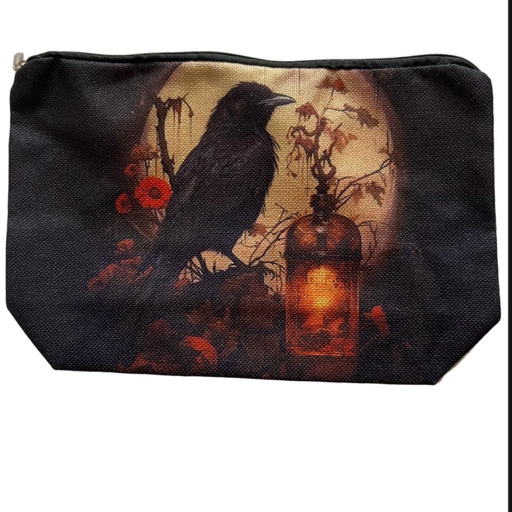 Raven and Lantern Pouch